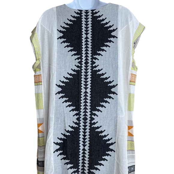 Anthropologie x Devotion Twins Arkoudi Kaftan Maxi Dress Small - Picture 8 of 10